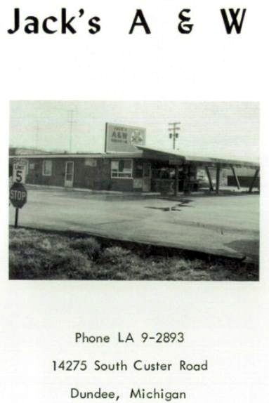 A&W Restaurant - Dundee - 14275 - S Custer Rd